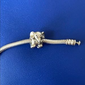 Authentic Pandora Elephant Charm